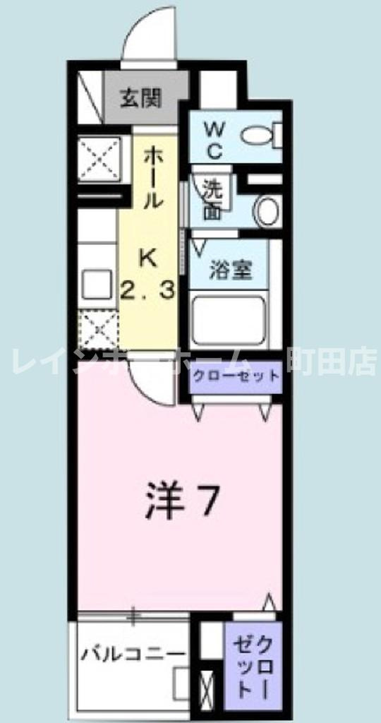 ルミソラーレ※初期費用分割あと払いサービス利用可能物件の間取り