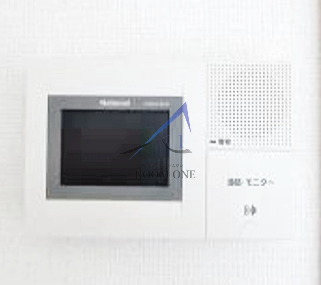 プラージュのセキュリティ|モニター付きインターホンです。