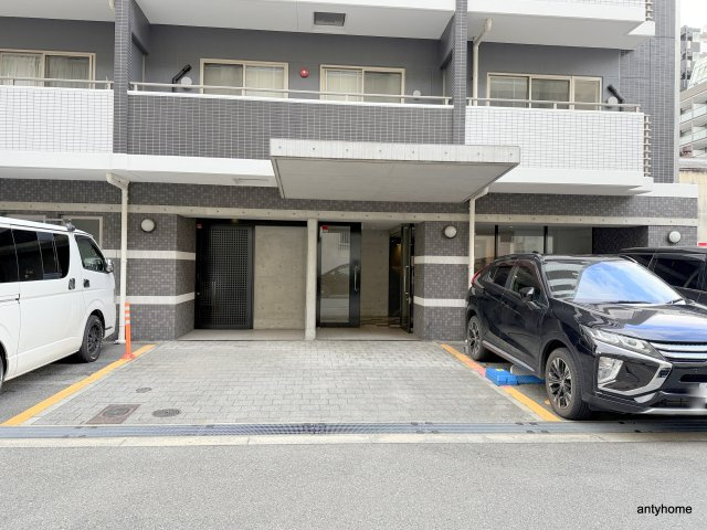 南堀江アパートメントグランデ　仲介手数料無料のエントランス