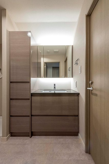 参宮橋マンションの洗面所|※写真は同タイプ住戸です。