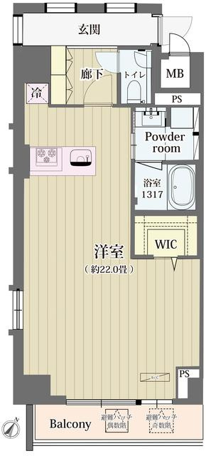 シュトラーレ神山町の間取り