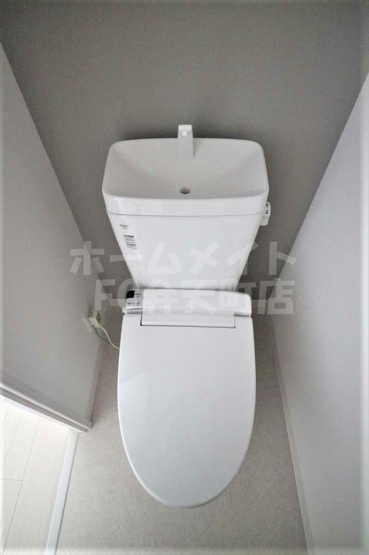 【トイレ】 | セオリー大阪ベイシティ | 落ち着いたトイレです