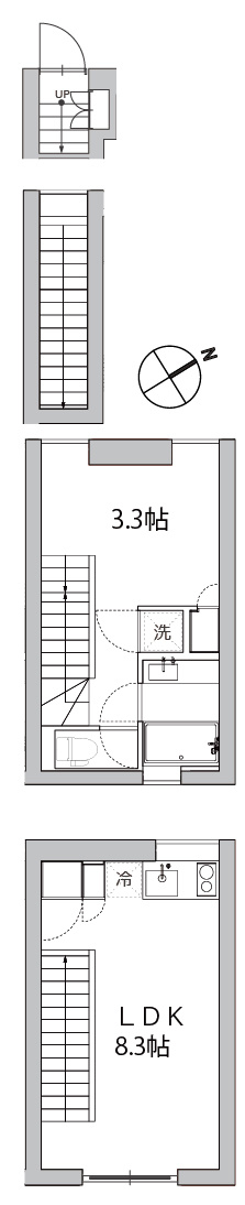 ファーレ代々木上原の間取り