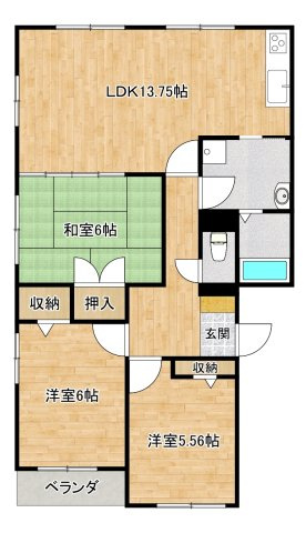 ウベファーストの間取り