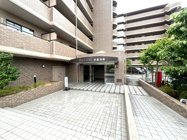 グリーンコーポ富田林のエントランス