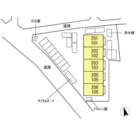 【区画図】ウィステみやまえ