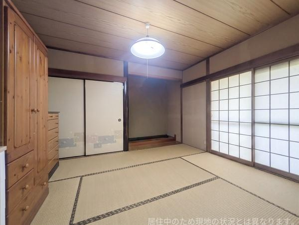 高城台4丁目　中古の和室|和室ならではの落ち着いた雰囲気が魅力です。障子から入るやわらかな光が室内を心地よく照らします。収納スペースも整い使い勝手の良い空間です。和の趣を感じられる室内設計になっています。