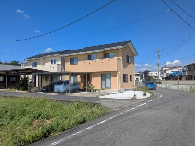 中古戸建　高崎市中里見町の前面道路含む現地写真