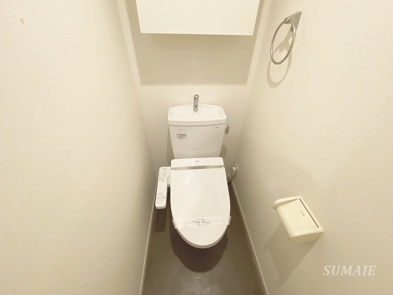 リブリ・パークサイドのトイレ|コンパクトで使いやすいトイレです☆