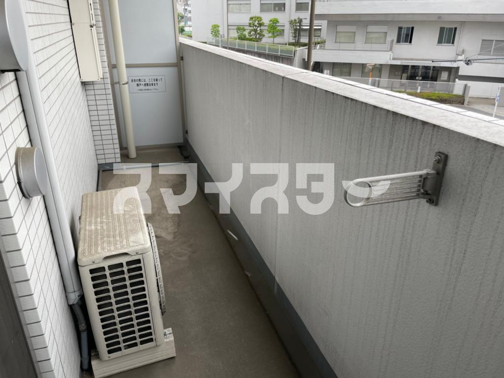 立川市曙町２丁目の賃貸マンションのバルコニー