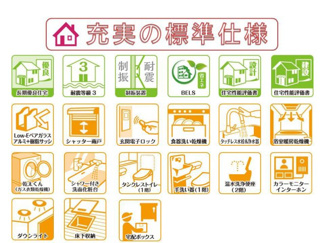 【その他】 | 長期優良住宅・耐震等級３＆制震装置・住宅性能評価書を取得、省エネ仕様で快適にお住まいいただけます。