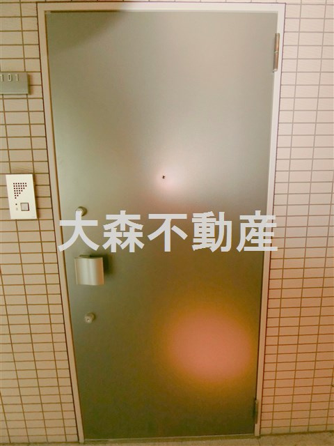 スカイコート品川パークサイドの玄関