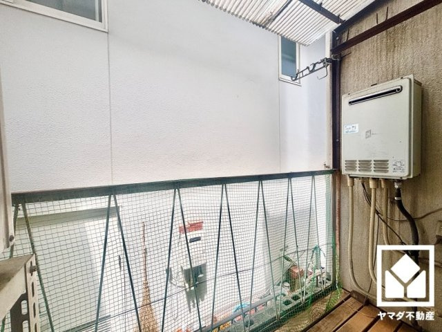 宇治市小倉町山際のバルコニー