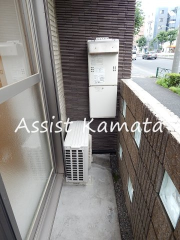 大森山王ヒルズのバルコニー