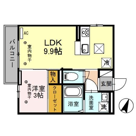 さくらガーデンⅡの間取り