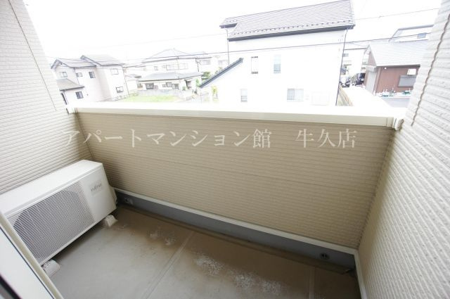 パークサイド・テラスのバルコニー