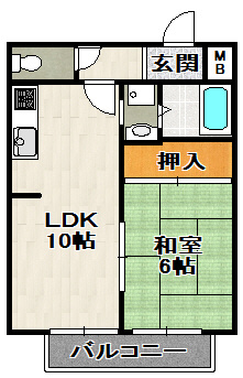 ブルーハイツの間取り