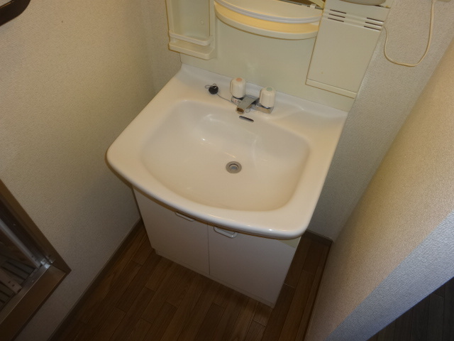 ブルーハイツの洗面所