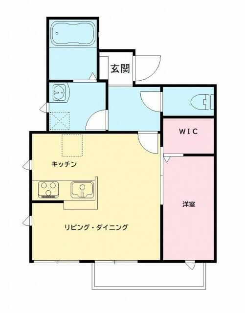 エクセルコートの間取り|間取りです。