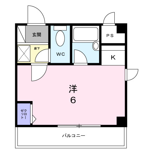 レジデンス畑野の間取り