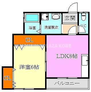アンピエンス佐野の間取り