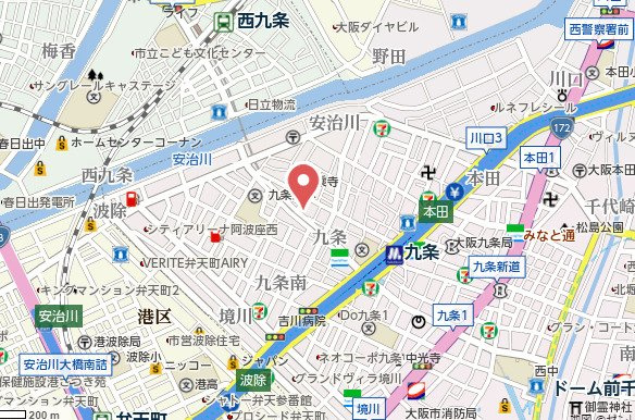 【地図】 | アドバンス大阪グロウス