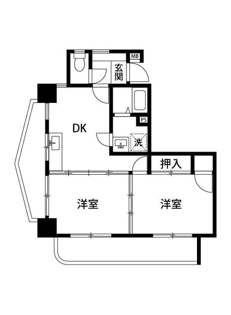 ＬｅｓＳｔａ平和台の間取り