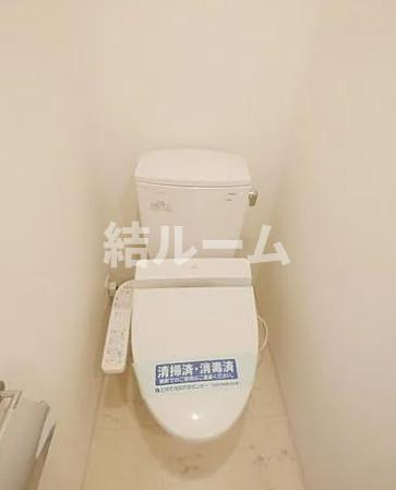 板橋区清水町の賃貸マンションのトイレ