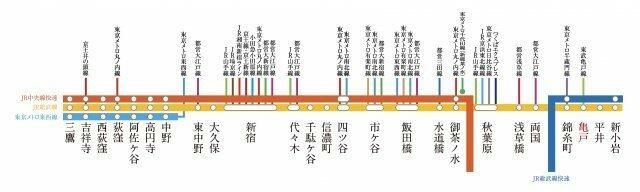 プラウドフラット亀戸の地図