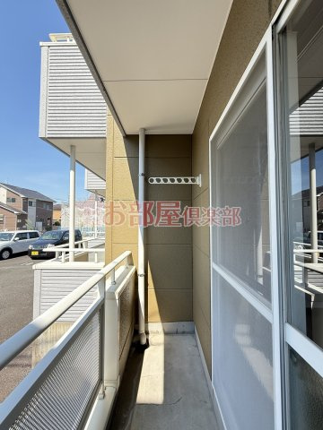サンハイツ小森野Ⅱのバルコニー|バルコニー付きです