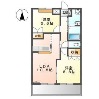 【間取り】 | felice奥鳥井Ⅰ番館