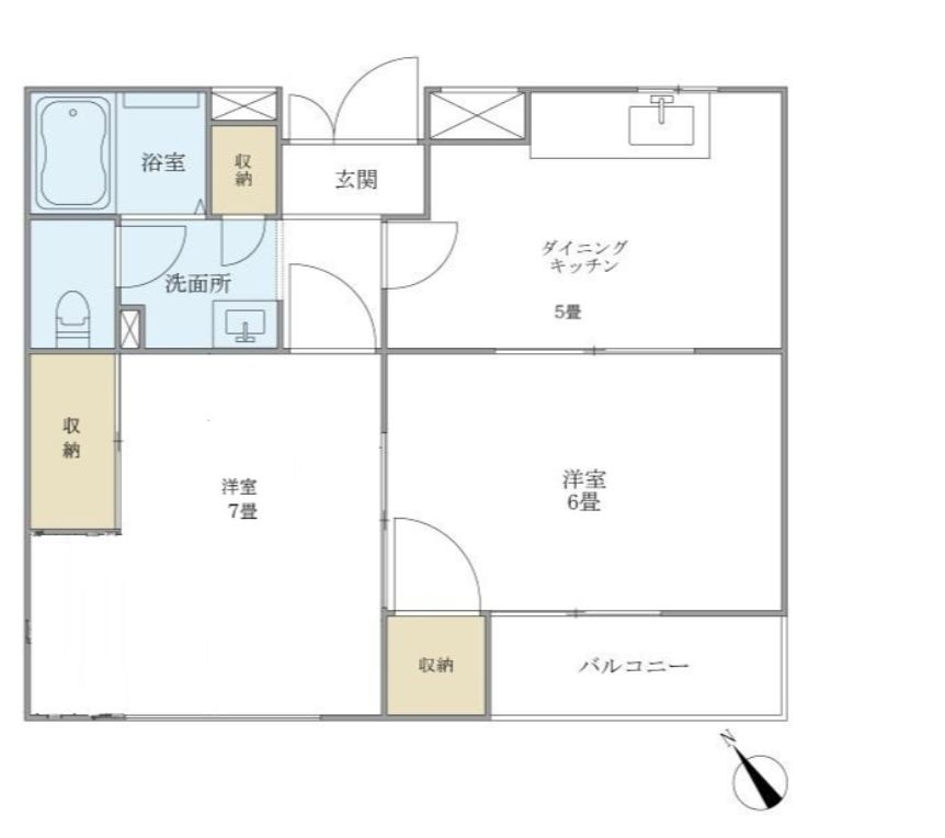 Cybele駒込の間取り