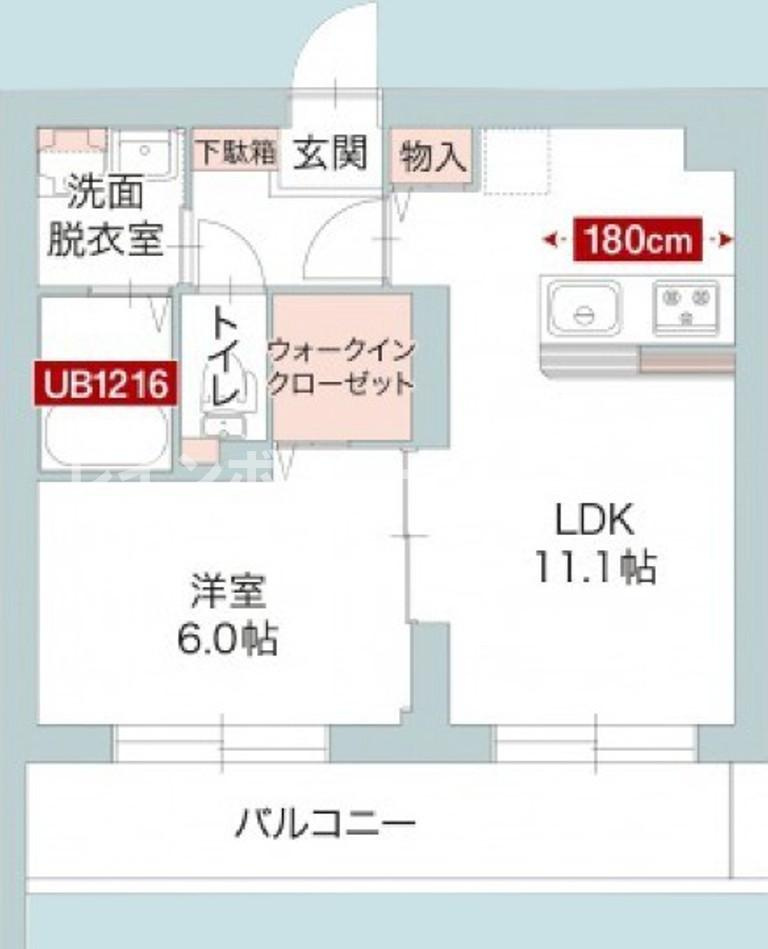 arietta※初期費用分割あと払いサービス利用可能物件の間取り