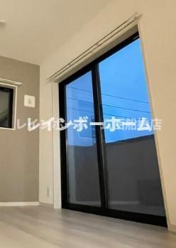 MELDIA八千代台北1丁目Bのバルコニー|※別部屋参考写真です。