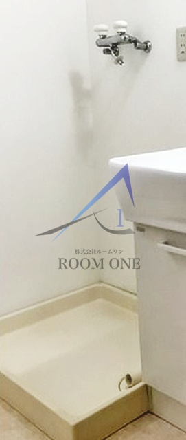サンフラッツ山手の設備|洗濯機置場です。
