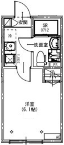 ケイアイレジデンス秋津の間取り