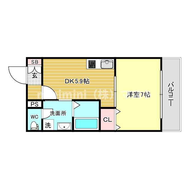 メゾンD’sの間取り