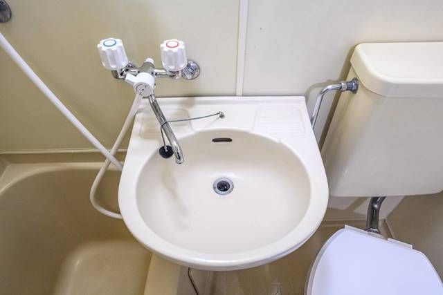 横浜市南区中村町４丁目の賃貸マンションの洗面所
