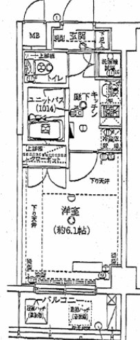 EL VIENT EARTH SUMIDA-AZUMAの間取り|間取りです。