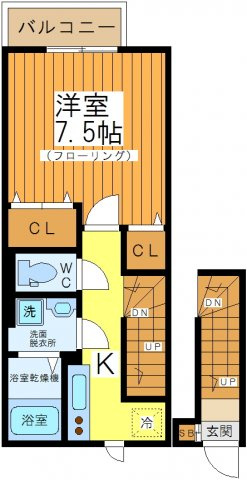 グレイス上北沢の間取り