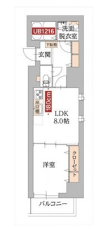 【間取り】 | ロッソ　ペレンネ | 間取りです。