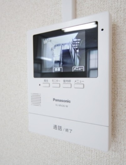 座間市ひばりが丘３丁目のアパートのセキュリティ