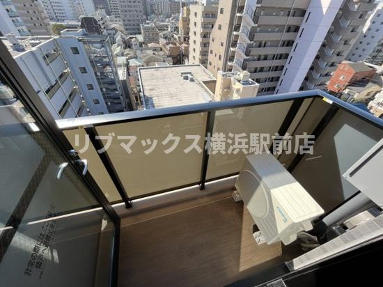 【バルコニー】クレヴィスタ横浜関内 