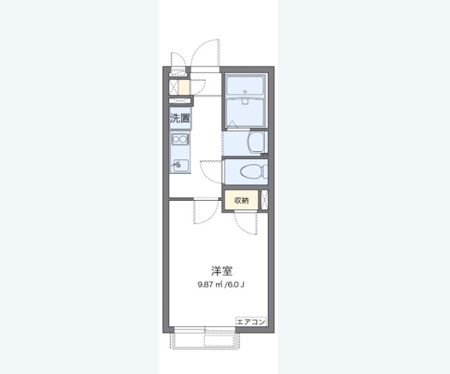 【間取り】 | クレイノMUSASHI壱号館