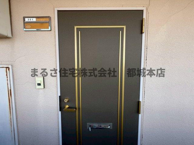 サンライズ金田の玄関