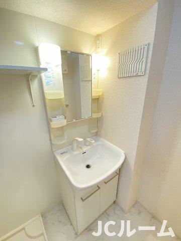 ハイツ943　Ｂの洗面所|※別のお部屋の参考写真です