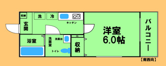 【間取り】 | MQuarto淵野辺Ⅰ