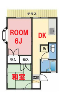 【間取り】 | セジュール根岸