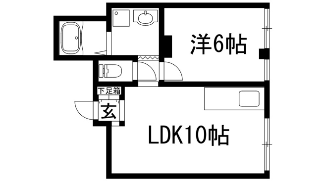 【間取り】 | カースル仁川