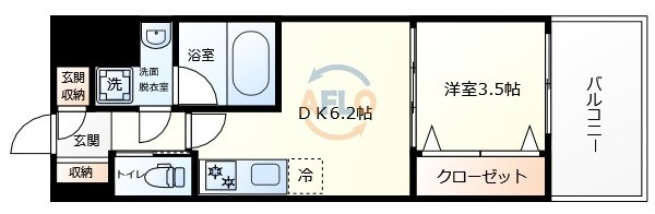 Alivis浪速東SoL TERRACEの間取り|Alivis浪速東SoL TERRACE　間取り